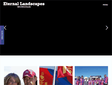 Tablet Screenshot of eternal-landscapes.co.uk